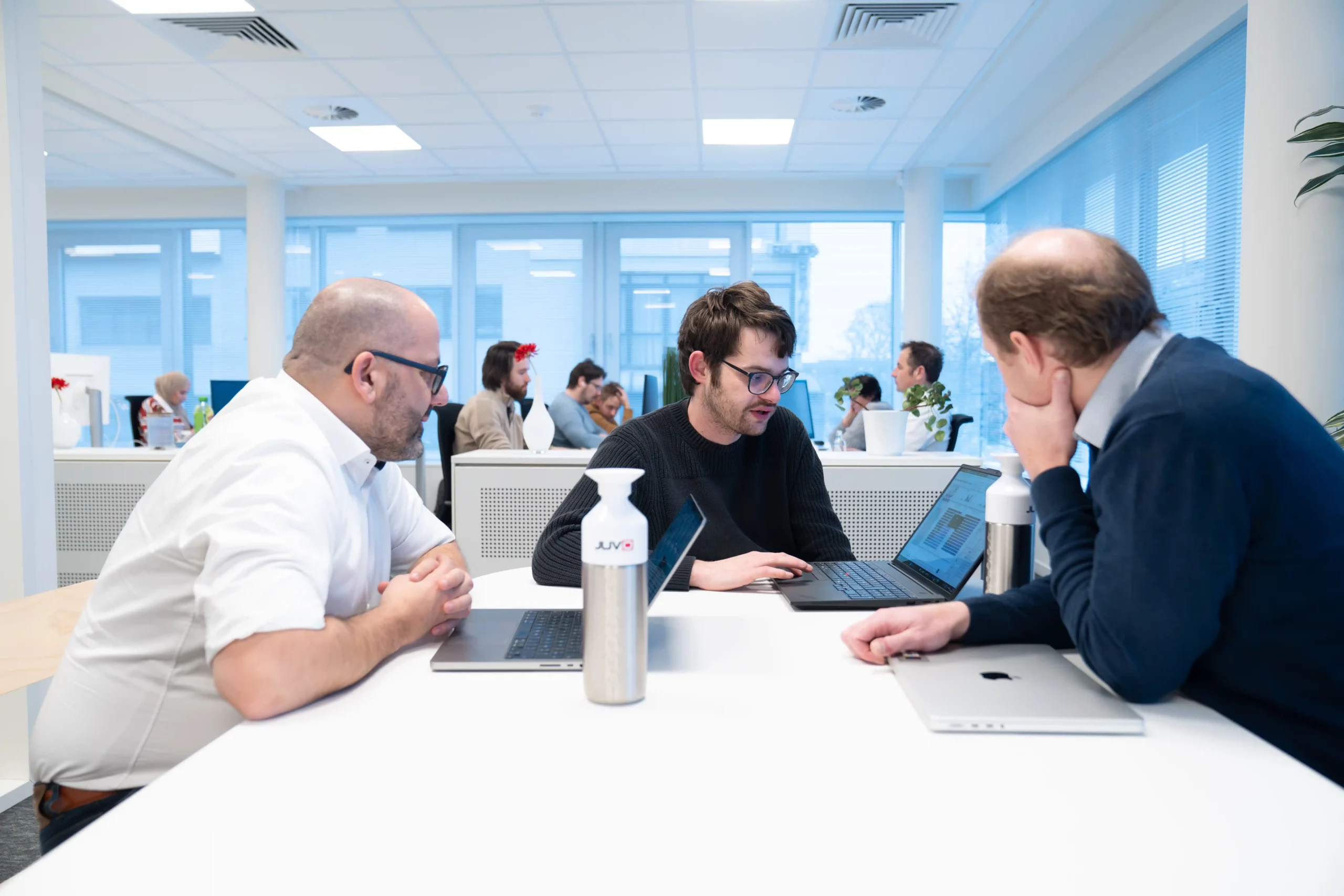 Experts aan het werk